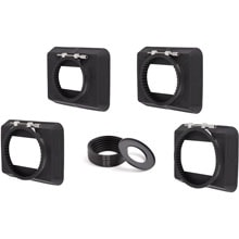 Wooden Camera Zip Box Double 4x5.65 Kit (80-85mm, 90-95mm, 100-105mm, 110-115mm, Adapter Rings)